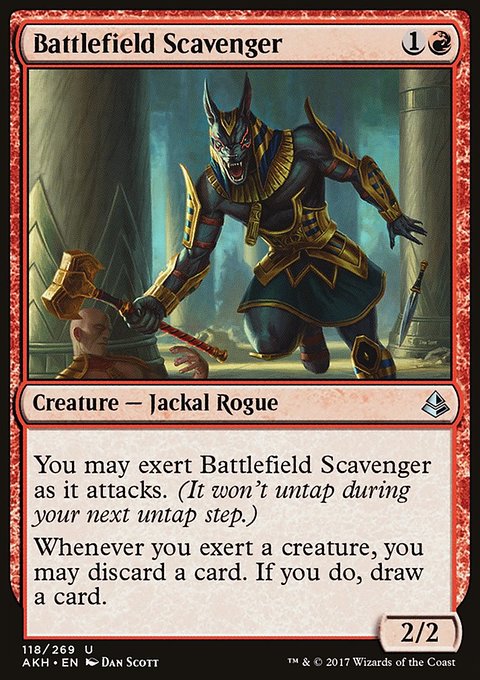 Battlefield Scavenger, Amonkhet #118, Magic: The Gathering card