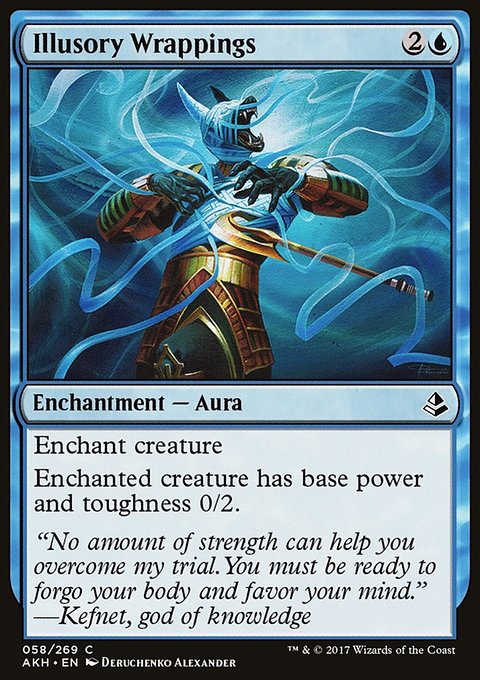 Illusory Wrappings, Amonkhet #58, Magic: The Gathering card