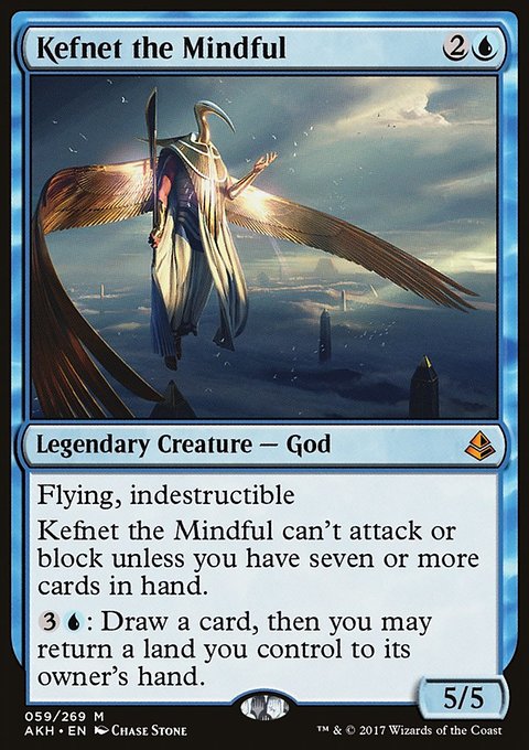 Kefnet the Mindful, Amonkhet #59, Magic: The Gathering card