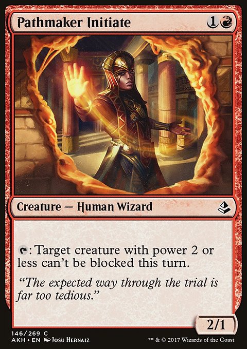 Pathmaker Initiate, Amonkhet #146, Magic: The Gathering card