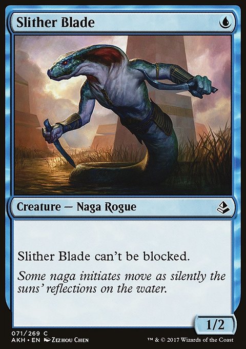 Slither Blade, Amonkhet #71, Magic: The Gathering card