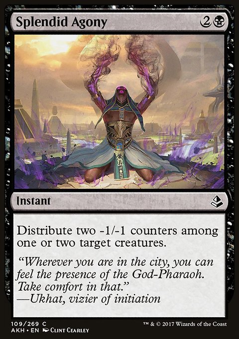 Splendid Agony, Amonkhet #109, Magic: The Gathering card