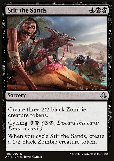 Stir the Sands, Amonkhet #110, Magic: The Gathering card