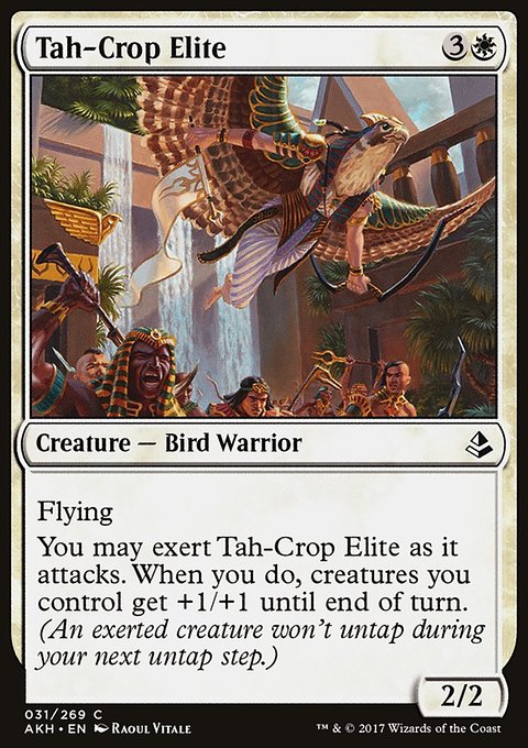 Tah-Crop Elite, Amonkhet #31, Magic: The Gathering card