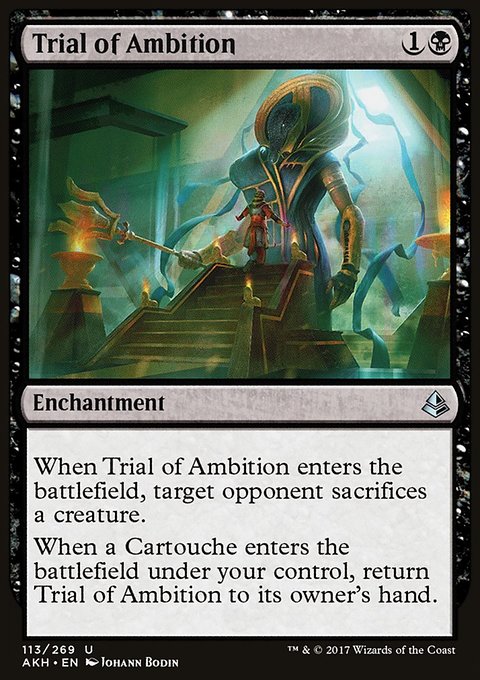 Trial of Ambition, Amonkhet #113, Magic: The Gathering card