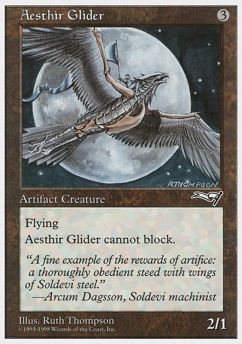 Aesthir Glider, Anthologies #67, Magic: The Gathering card
