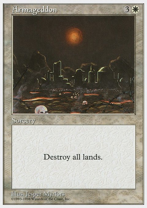 Armageddon, Anthologies #1, Magic: The Gathering card