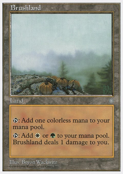 Brushland, Anthologies #71, Magic: The Gathering card