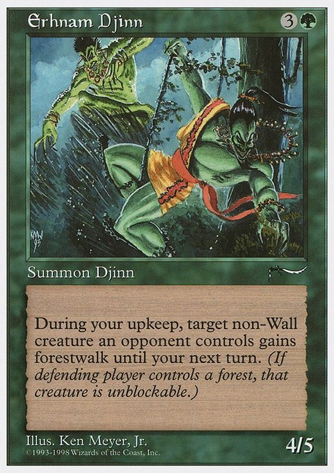 Erhnam Djinn, Anthologies #54, Magic: The Gathering card