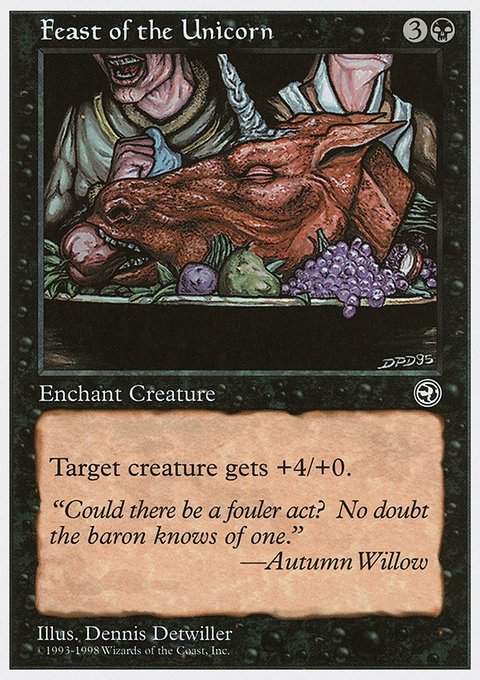 Feast of the Unicorn, Anthologies #22, Magic: The Gathering card