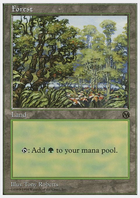 Forest, Anthologies #84, Magic: The Gathering card
