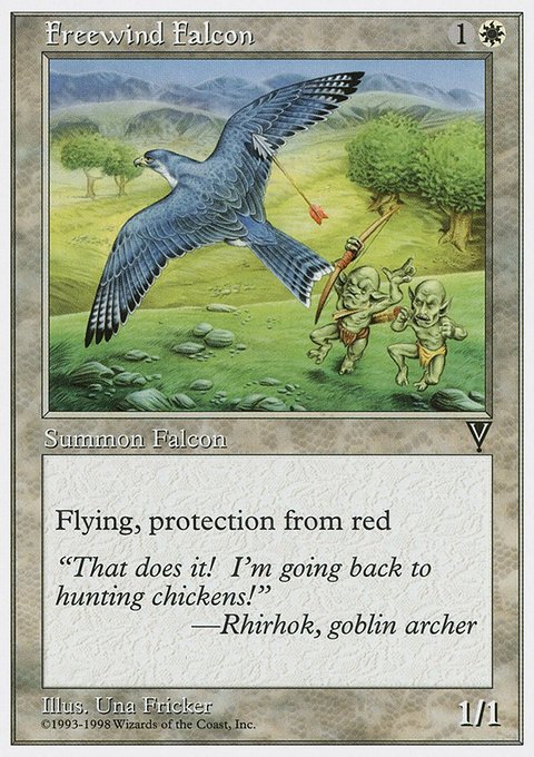 Freewind Falcon, Anthologies #6, Magic: The Gathering card