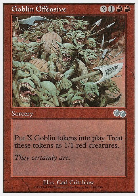 Goblin Offensive, Anthologies #37, Magic: The Gathering card