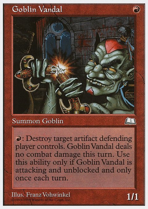 Goblin Vandal, Anthologies #41, Magic: The Gathering card