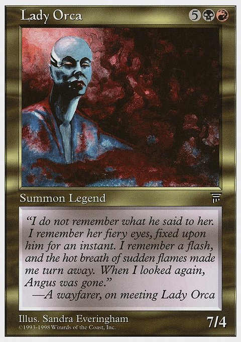 Lady Orca, Anthologies #65, Magic: The Gathering card