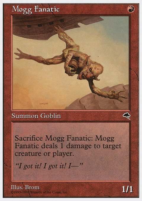 Mogg Fanatic, Anthologies #44, Magic: The Gathering card