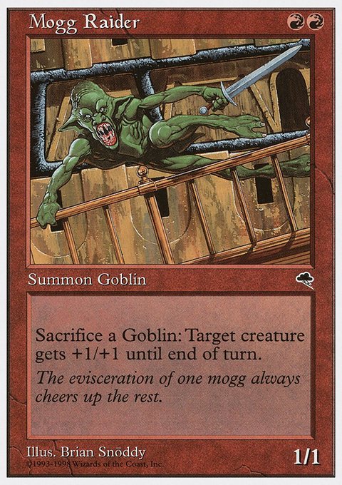 Mogg Raider, Anthologies #46, Magic: The Gathering card
