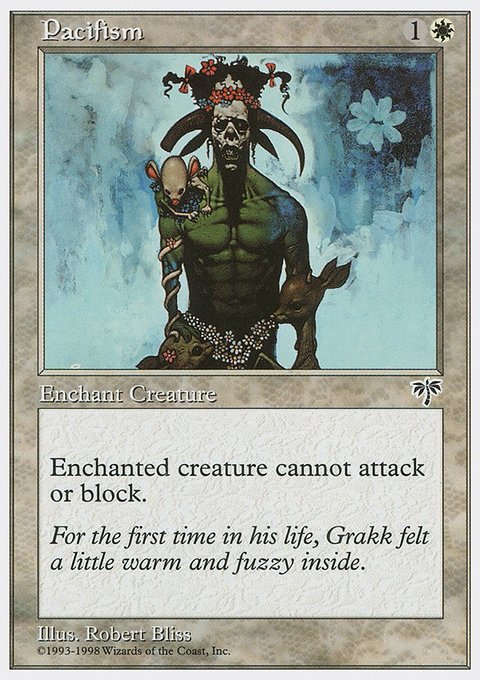 Pacifism, Anthologies #10, Magic: The Gathering card