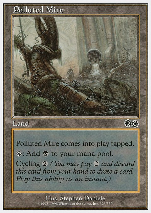 Polluted Mire, Anthologies #74, Magic: The Gathering card