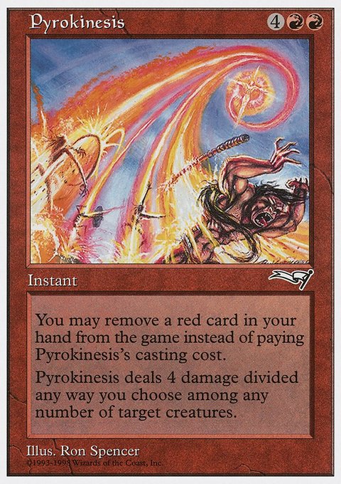 Pyrokinesis, Anthologies #47, Magic: The Gathering card