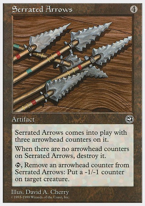 Serrated Arrows, Anthologies #70, Magic: The Gathering card