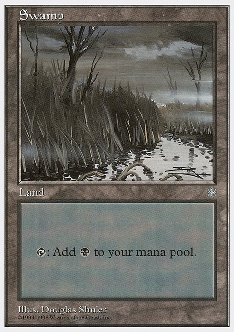 Swamp, Anthologies #80, Magic: The Gathering card
