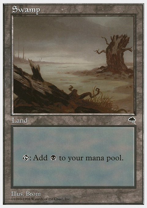 Swamp, Anthologies #81, Magic: The Gathering card