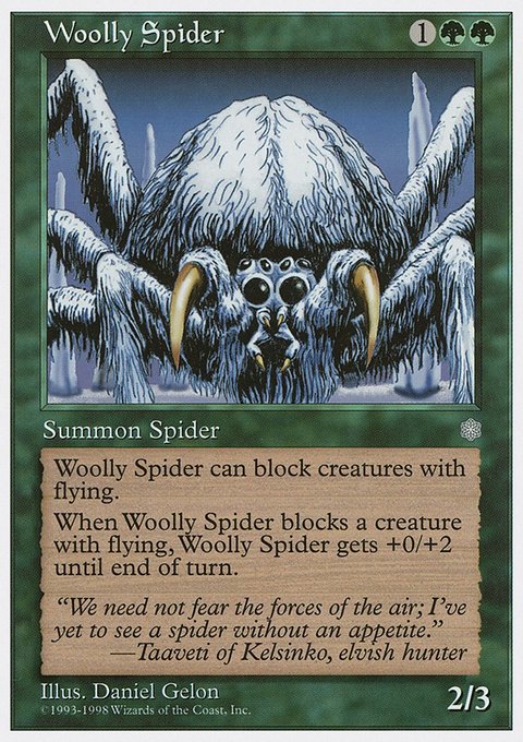 Woolly Spider, Anthologies #64, Magic: The Gathering card