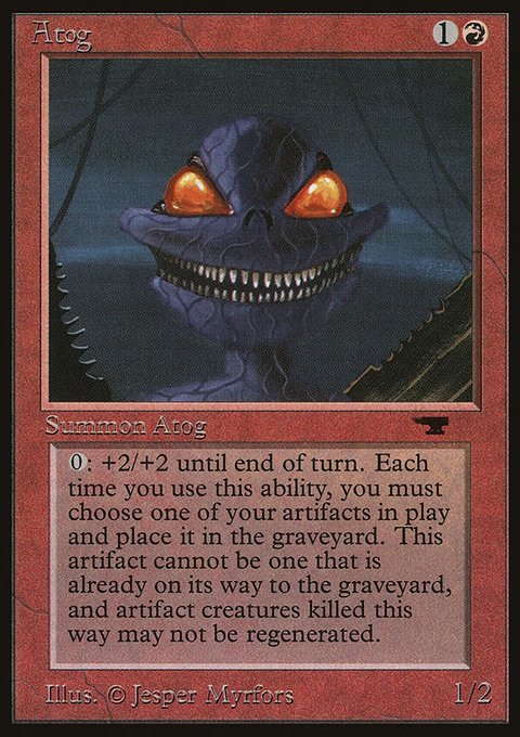 Atog, Antiquities #23, Magic: The Gathering card