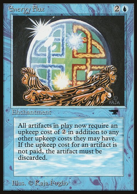 Energy Flux, Antiquities #9, Magic: The Gathering card