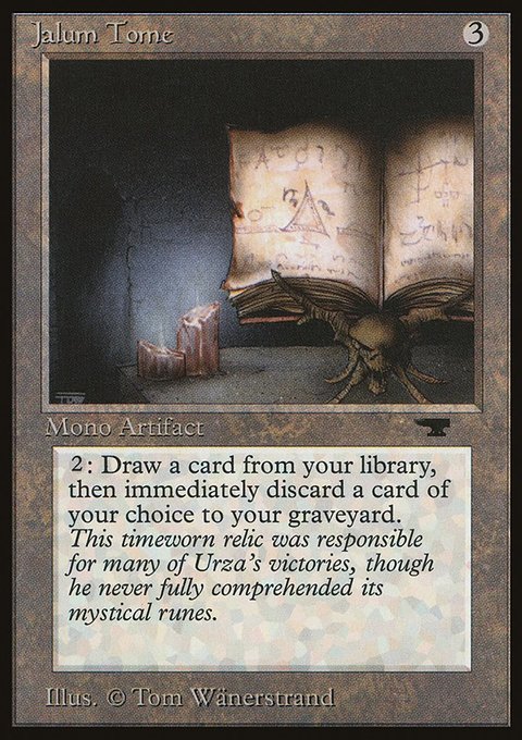 Jalum Tome, Antiquities #54, Magic: The Gathering card
