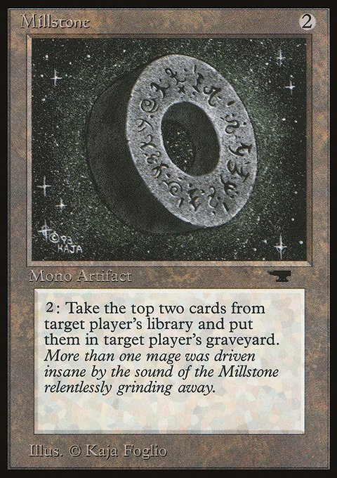 Millstone, Antiquities #56, Magic: The Gathering card