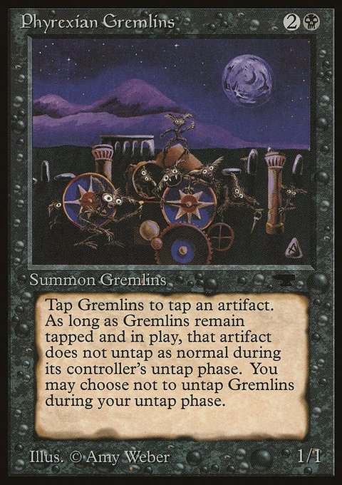 Phyrexian Gremlins, Antiquities #18, Magic: The Gathering card