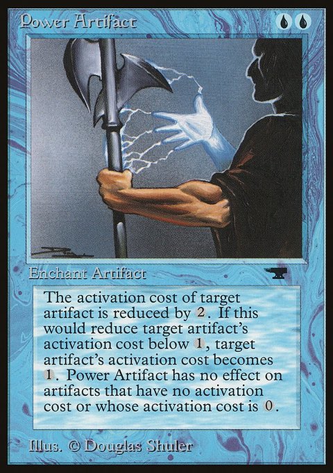 Power Artifact, Antiquities #11, Magic: The Gathering card