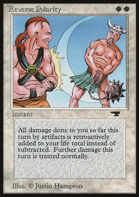 Reverse Polarity, Antiquities #7, Magic: The Gathering card