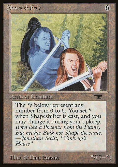 Shapeshifter, Antiquities #64, Magic: The Gathering card