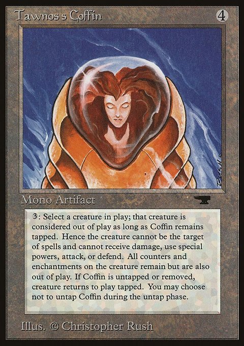 Tawnos's Coffin, Antiquities #68, Magic: The Gathering card