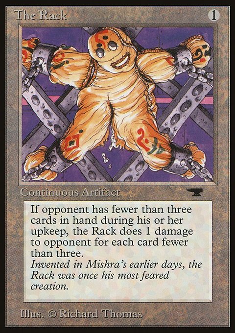 The Rack, Antiquities #72, Magic: The Gathering card