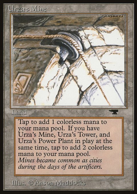Urza's Mine, Antiquities #83a, Magic: The Gathering card