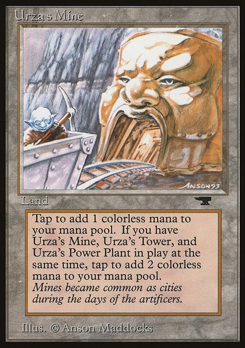 Urza's Mine, Antiquities #83b, Magic: The Gathering card