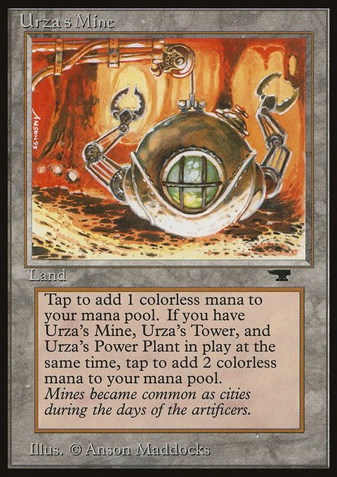 Urza's Mine, Antiquities #83c, Magic: The Gathering card