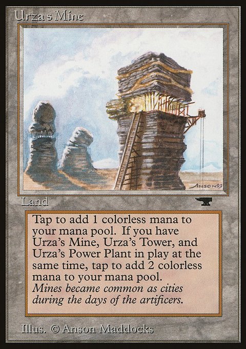 Urza's Mine, Antiquities #83d, Magic: The Gathering card