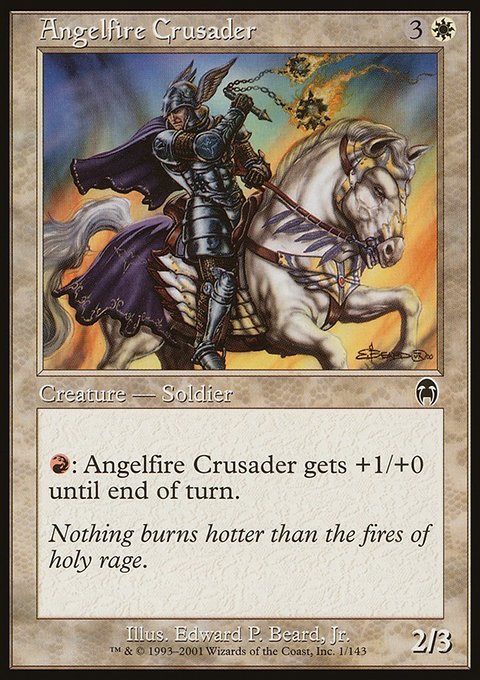 Angelfire Crusader, Apocalypse #1, Magic: The Gathering card