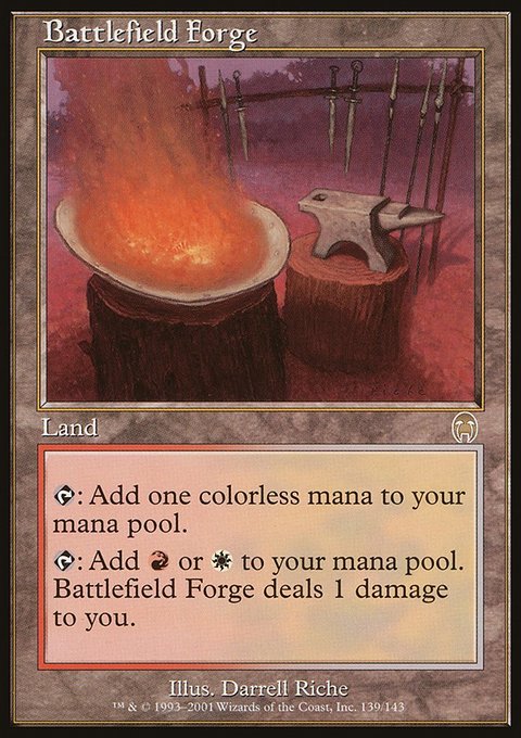 Battlefield Forge, Apocalypse #139, Magic: The Gathering card