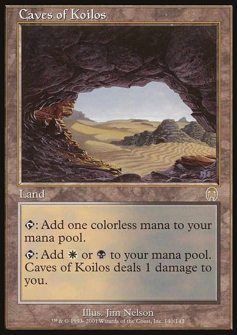Caves of Koilos, Apocalypse #140, Magic: The Gathering card