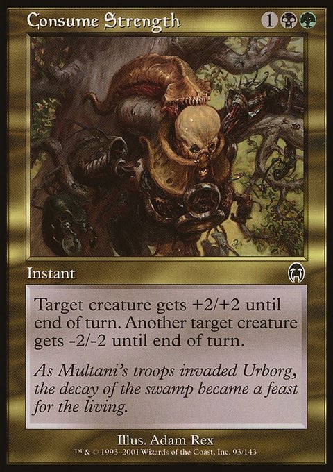 Consume Strength, Apocalypse #93, Magic: The Gathering card