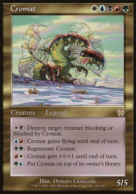 Cromat, Apocalypse #94, Magic: The Gathering card