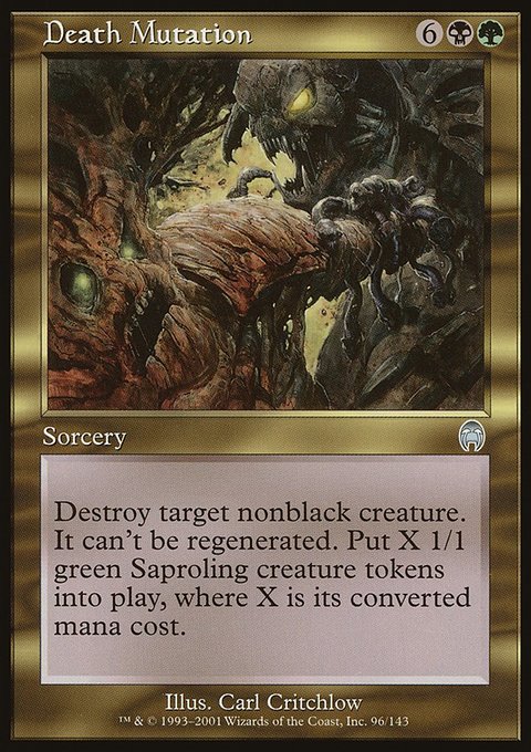 Death Mutation, Apocalypse #96, Magic: The Gathering card
