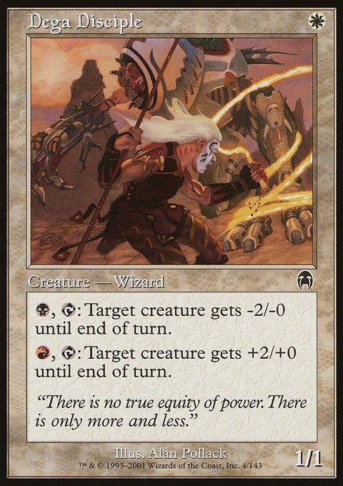 Dega Disciple, Apocalypse #4, Magic: The Gathering card
