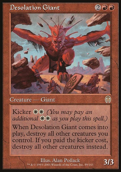 Desolation Giant, Apocalypse #59, Magic: The Gathering card